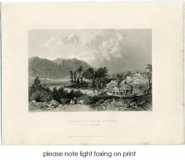 Antique prints of New Hampshire